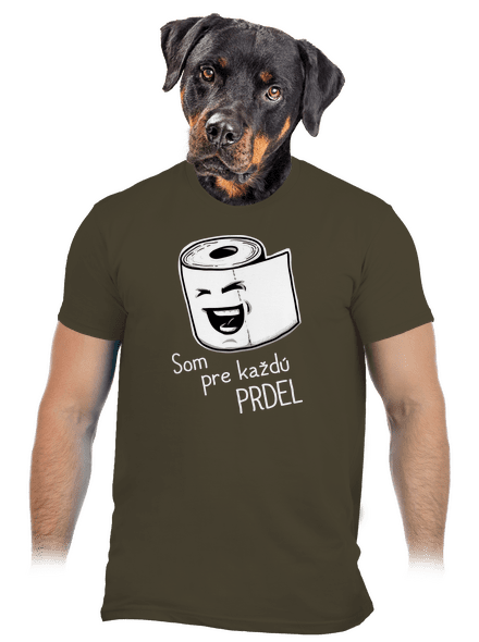 Prdel pánske tričko Urban Khaki