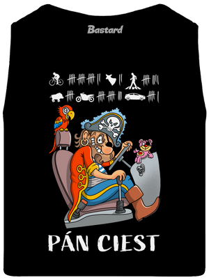 Pán ciest pánske tielko Black