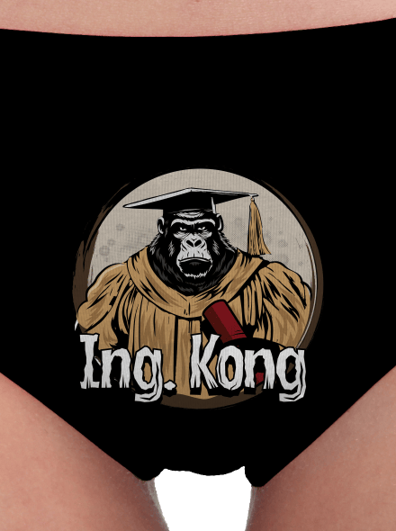 Ing. Kong dámske nohavičky Black