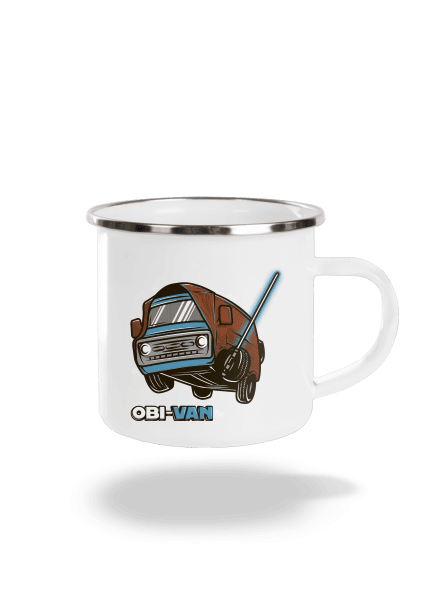 Obi Van plecháčik White
