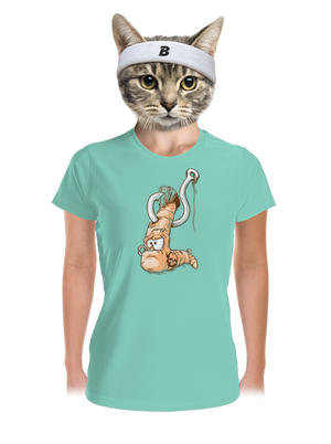 dámske športové tričko