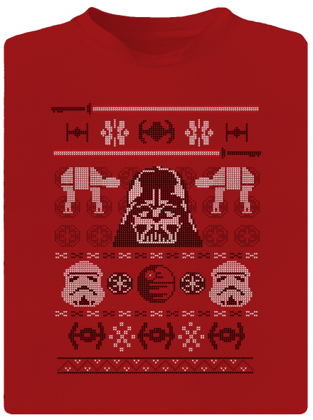 Vader na svetri pánske športové tričko Red Mal