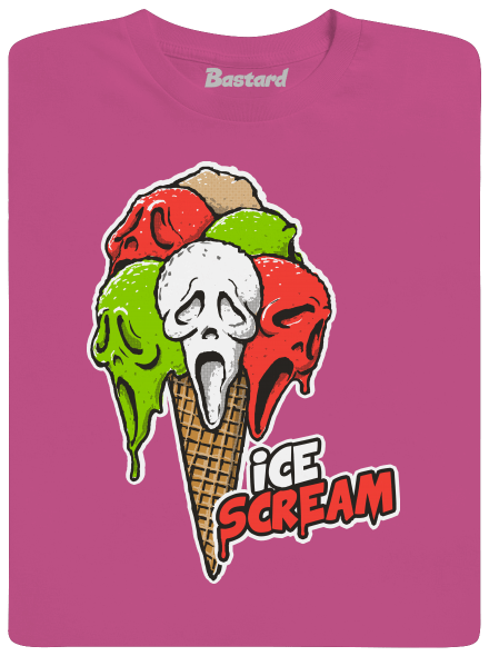 Ice Scream detské tričko Fuchsia