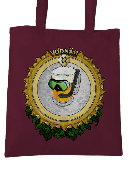 Pivný horoskop: Vodnár taška Burgundy
