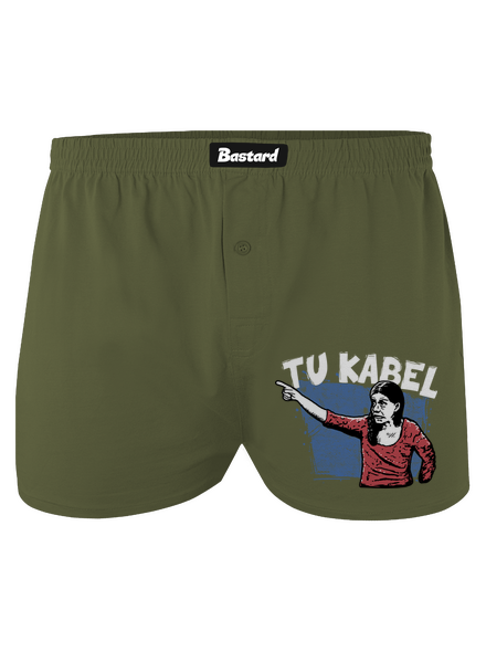 Tukabel pánske trenky Khaki