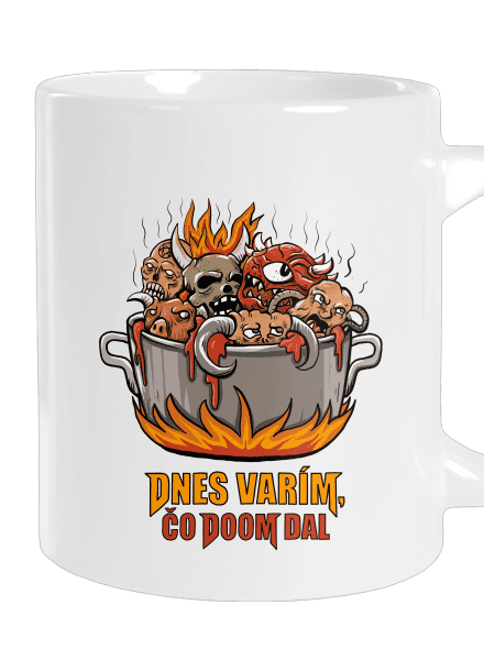 Čo Doom dal veľký hrnček White