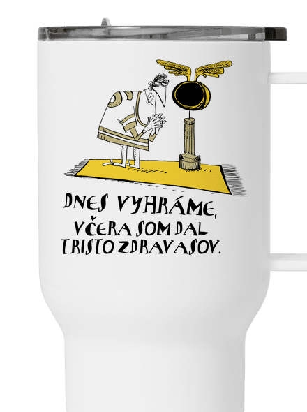 Dnes vyhráme termohrnček White