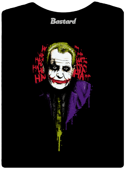 Zeman Joker dámske tričko prémium Black