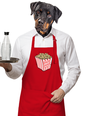 Popporn zástera Red