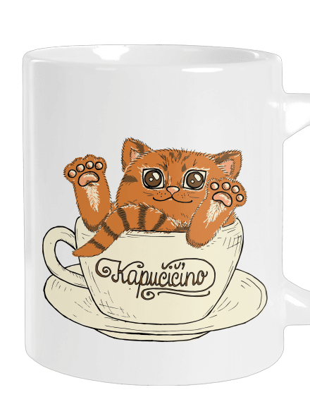 Kapučičíno veľký hrnček White