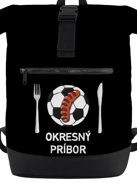 Okresný príbor batoh Black