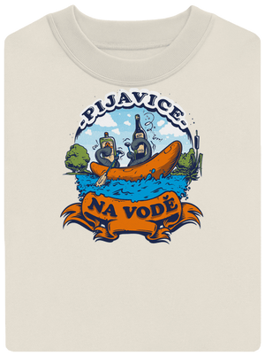 Pijavice na vode unisex mikina bez kapucne Off White