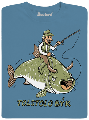 Tolstolobýk pánske tričko Stone Blue
