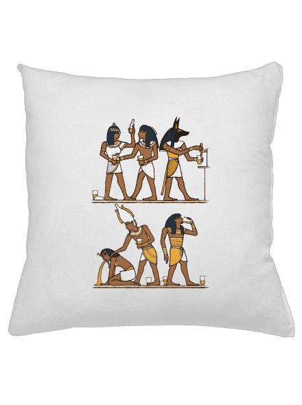Egyptská párty vankúš White