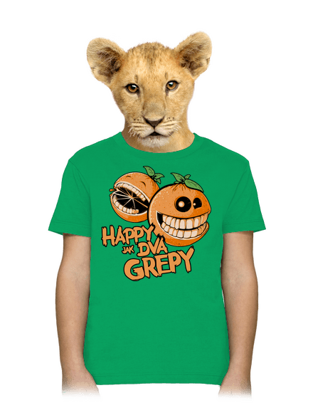Happy grepy detské tričko Kelly Green