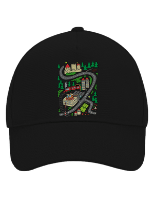 Cesta šiltovka baseballka Black