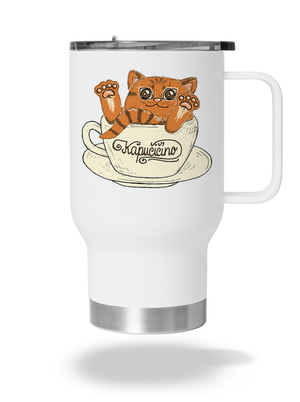 Kapučičíno termohrnček White