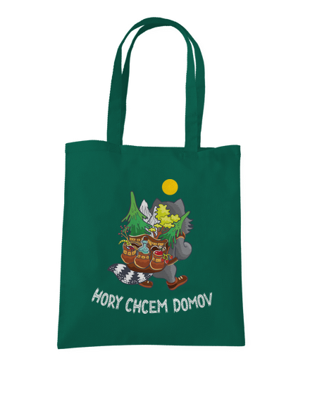 Hory chcem domov taška Bottle Green WM
