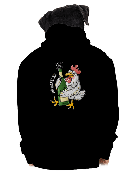 Prosekoko pánska mikina na zips Black