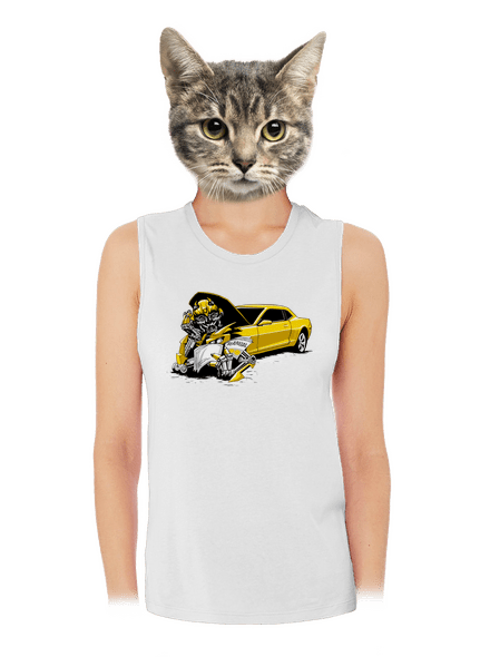 Ako na to dámske tielko voľné White