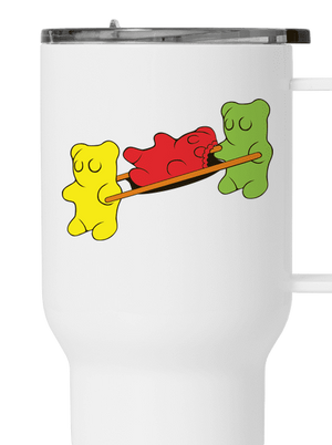 Gumkáči termohrnček White