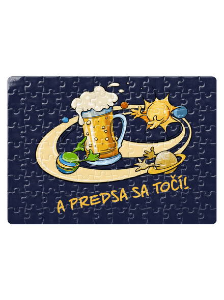 A predsa sa točí! puzzle White