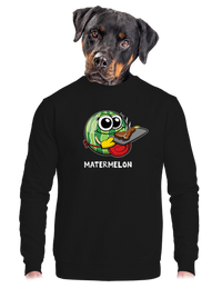 unisex mikina bez kapucne