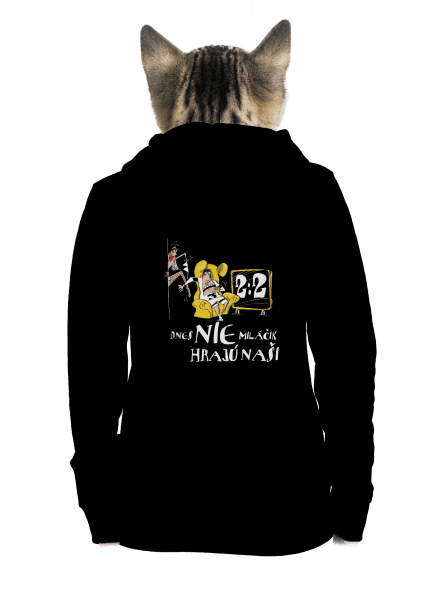 Hrajú naši dámska mikina na zips Black