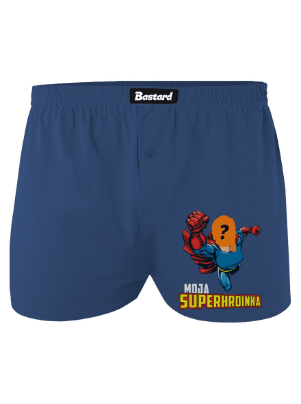 Moja superhrdinka pánske trenky Blue