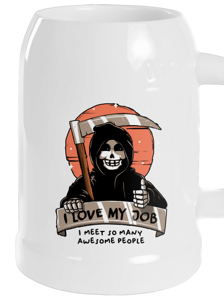 I love my job polliter White