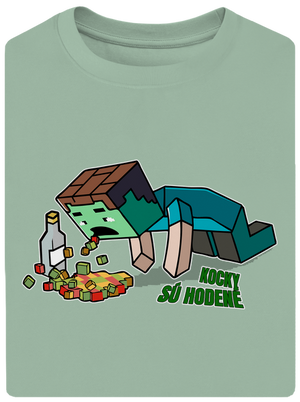 Kocky sú hodené unisex tričko oversized Sage