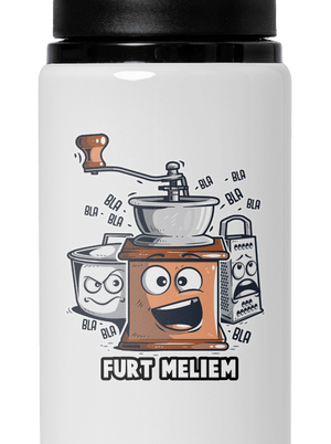 Mlynček flaša na vodu White