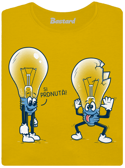 Prdlá dámske tričko Yellow