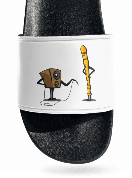 Plug-in jack šľapky White