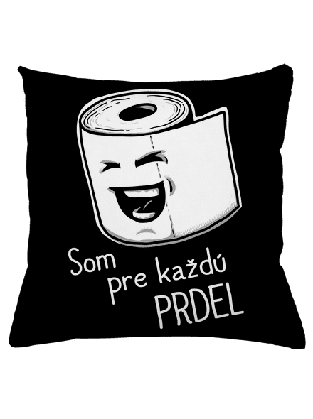 Prdel vankúš Black