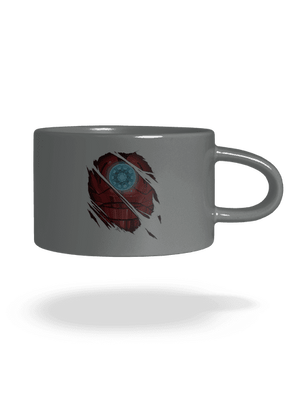 Ironman hrnček makronka Grey Macaron