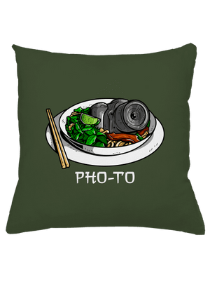 Pho-to vankúš Olive Green