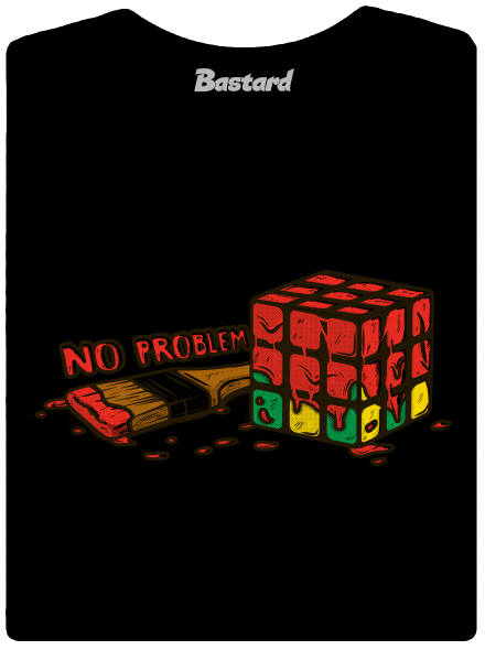 No problem dámske tričko Black