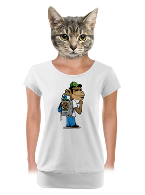 dámske tričko s lemom