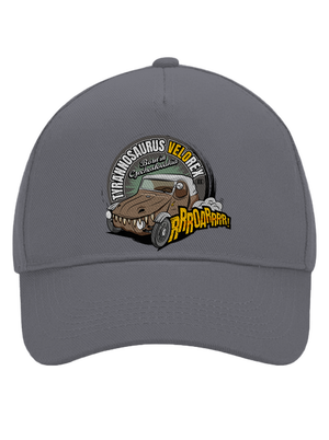 Tyrannosaurus Velorex šiltovka baseballka Graphite grey