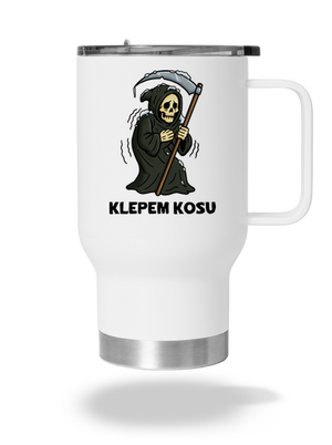 Klepem kosu termohrnček White