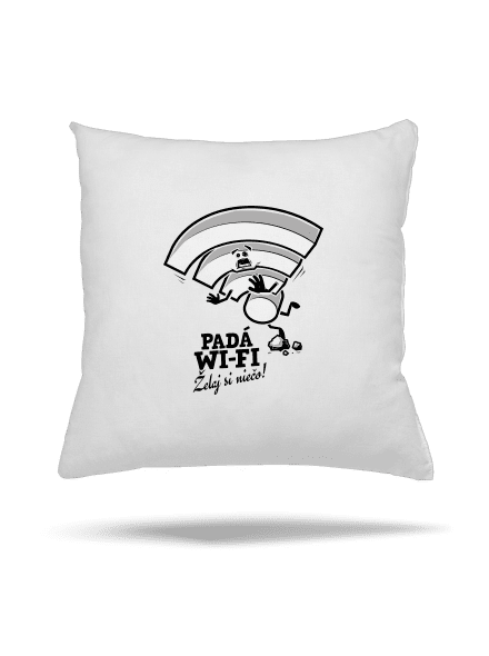 Padá wi-fi vankúš White
