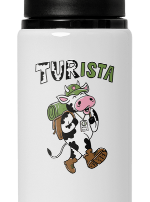 Tur na cestách flaša na vodu White