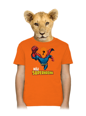 Môj superhrdina detské tričko Orange