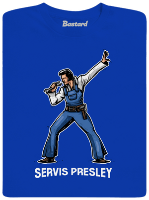 Servis Presley pánske tričko Royal Blue