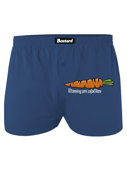Vitamíny pre zajačikov pánske trenky Blue