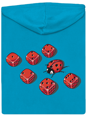 Mimikry dámska mikina na zips Blue Atol