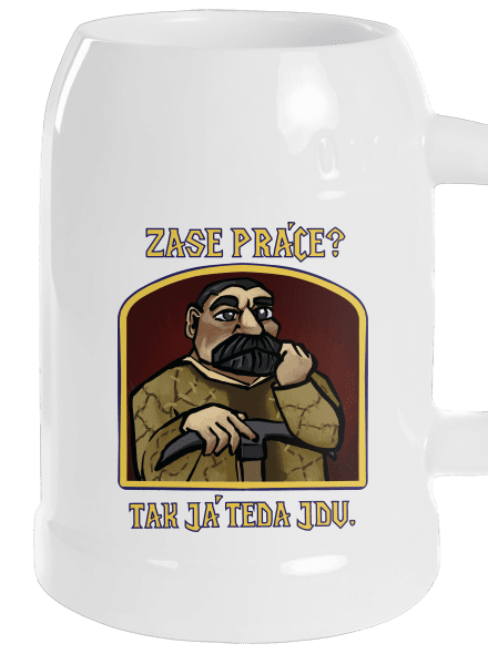 Zase práce? polliter White