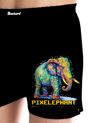 Pixelephant pánske trenky Black