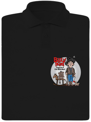 Billy The Kid pánska polokošeľa Black